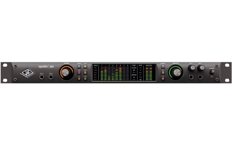 Universal Audio Apollo X6 Аудиоинтерфейс с DSP для Mac или PC, Thunderbolt 3