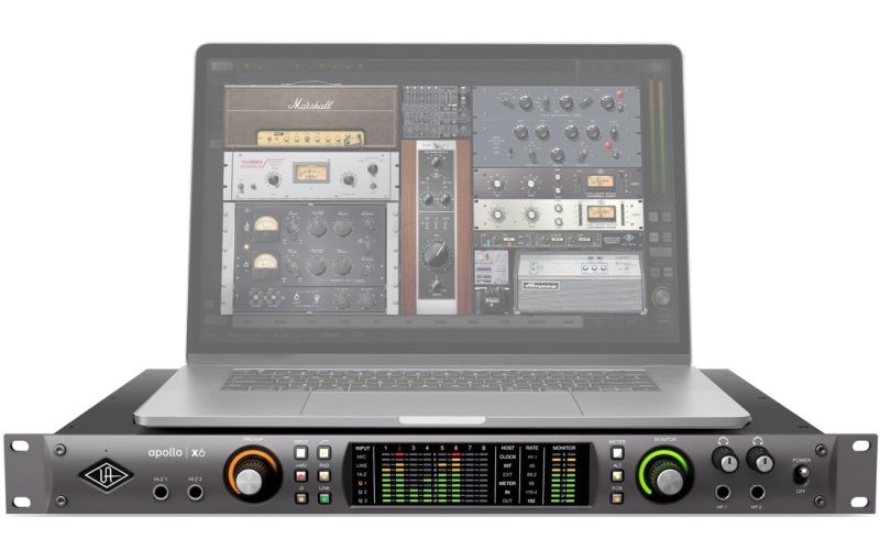 Universal Audio Apollo X6 Аудиоинтерфейс с DSP для Mac или PC, Thunderbolt 3