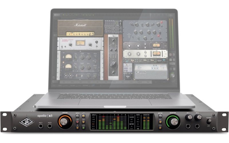 Universal Audio Apollo X8 Аудиоинтерфейс с DSP для Mac или PC, Thunderbolt 3