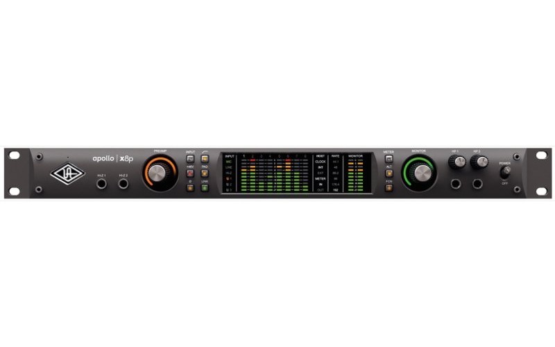 Universal Audio Apollo X8P Аудиоинтерфейс с DSP для Mac или PC, Thunderbolt 3