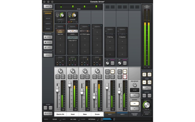 Universal Audio Arrow Настольный Аудиоинтерфейс с DSP для Mac или PC, Thunderbolt 3