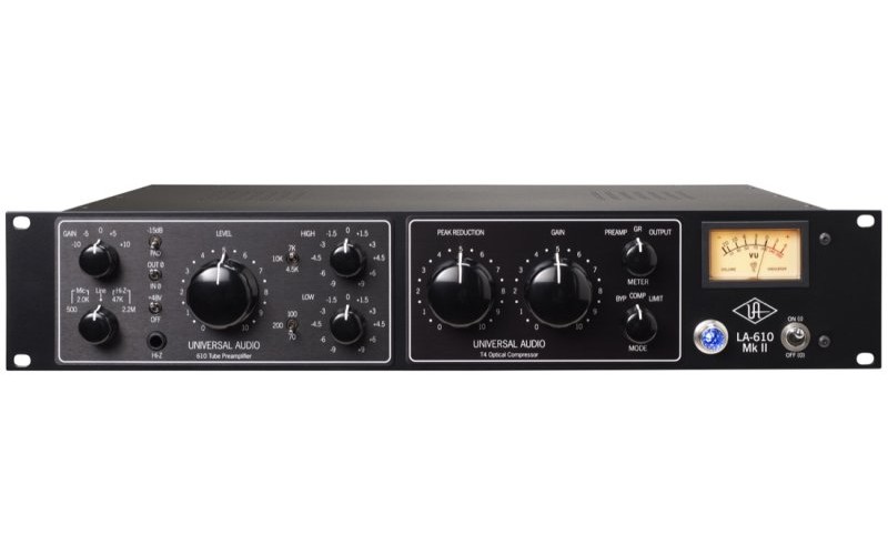 Universal Audio LA-610 MkII Одноканальный ламповый предусилитель с лимитером