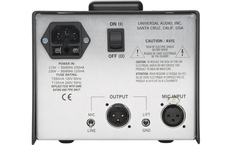 Universal Audio Solo 610 Одноканальный ламповый предусилитель