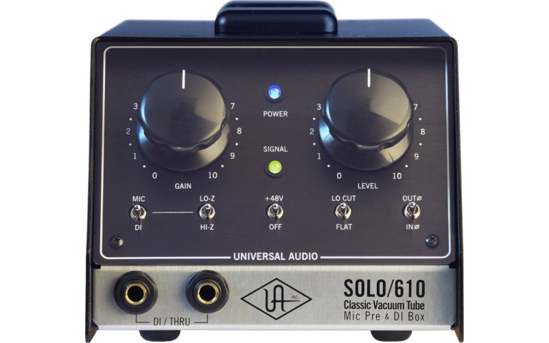 Universal Audio Solo 610 Одноканальный ламповый предусилитель
