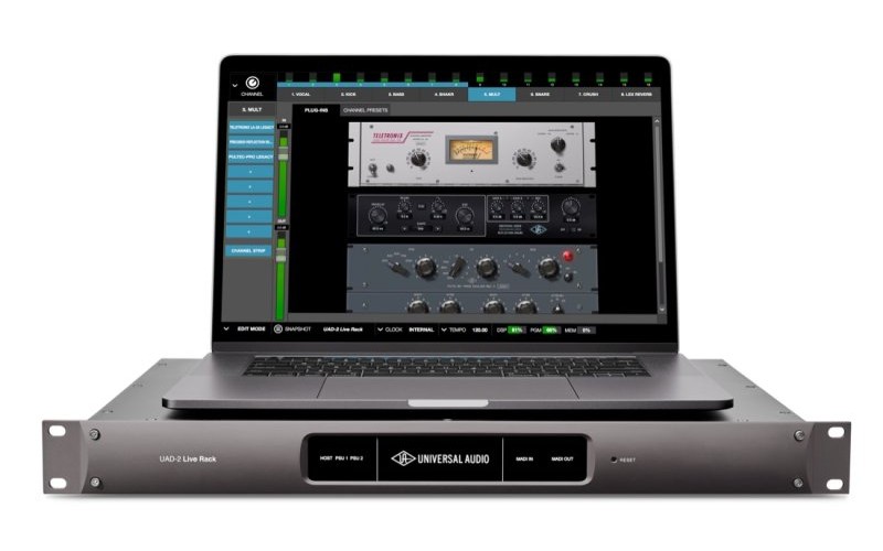 Universal Audio UAD-2 Live Rack Core Специализированный модуль DSP для Mac, Thunderbolt 3