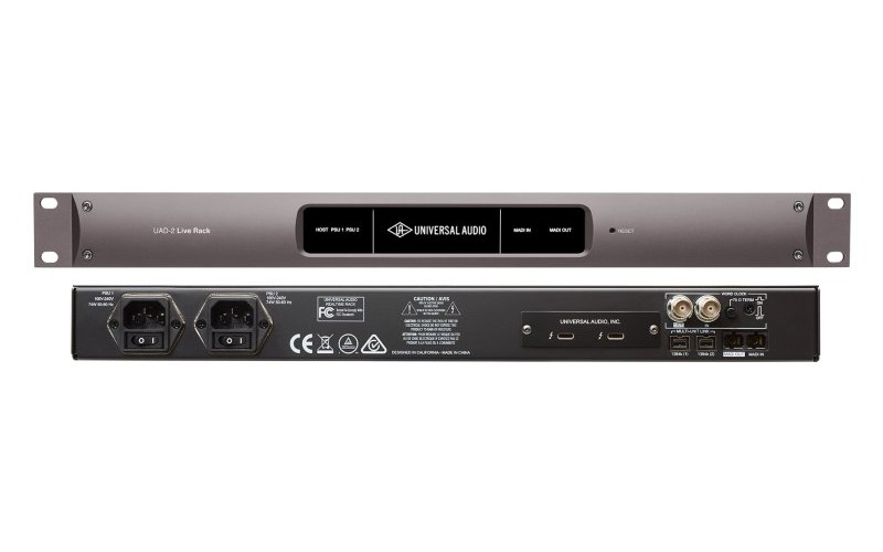 Universal Audio UAD-2 Live Rack Core Специализированный модуль DSP для Mac, Thunderbolt 3