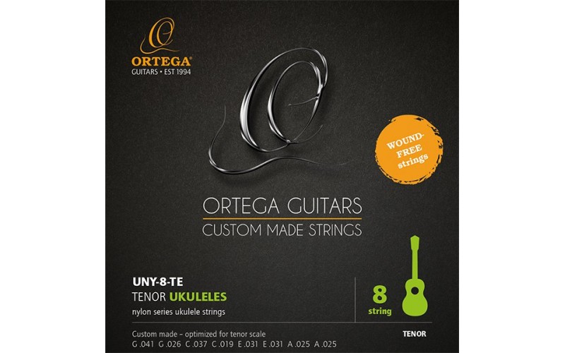 ORTEGA UNY-8-TE Комплект струн для 8-струнного укулеле тенор