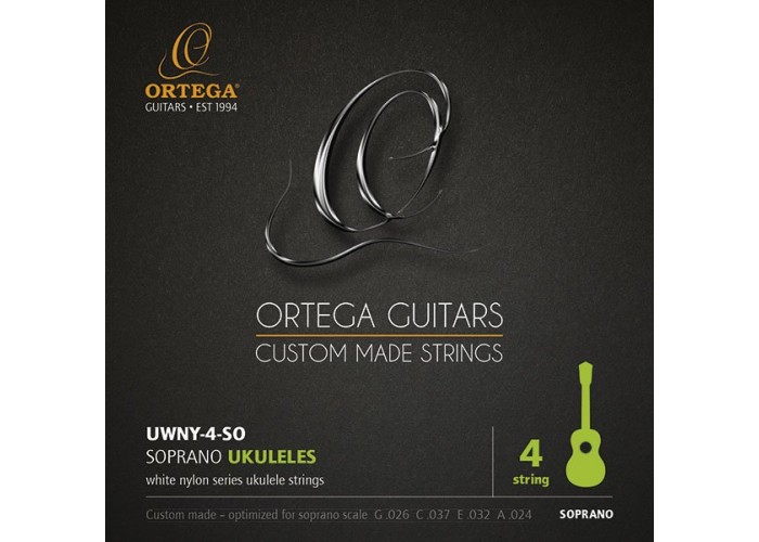 ORTEGA UWNY-4-SO Комплект струн для укулеле сопрано