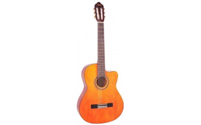 Valencia VC104C Гитара классическая с вырезом, деки и обечайка: липа, гриф: клен, накладка грифа и н