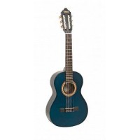 VALENCIA VC201 TBU классическая гитара, размер 1/4, цвет transparent blue