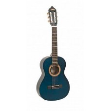 VALENCIA VC202 TBU классическая гитара, размер 1/2, цвет trans. blue