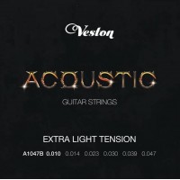 VESTON A1047 B - Струны для акустической гитары