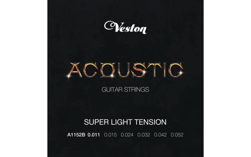 VESTON A1152 B - Струны для акустической гитары
