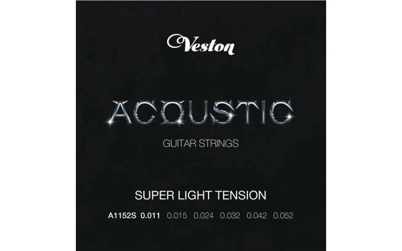 VESTON A1152 S - Струны для акустической гитары