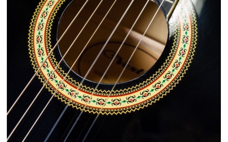 VESTON C-45A BK классическая гитара 4/4 С АНКЕРОМ