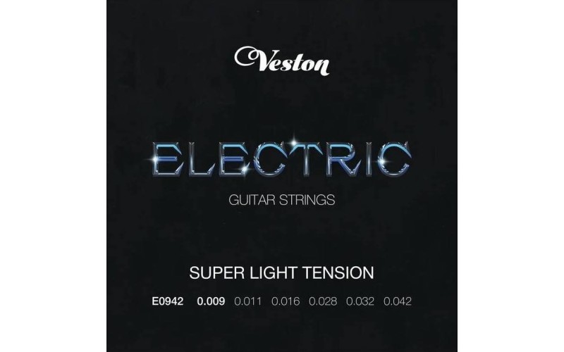 VESTON E 0942 - Струны для электрогитары