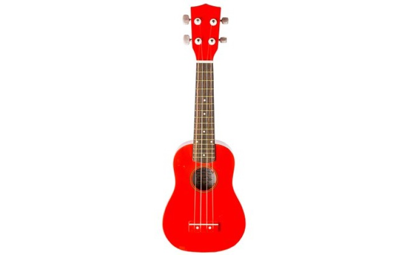 VESTON KUS 15RD - укулеле сопрано, красная