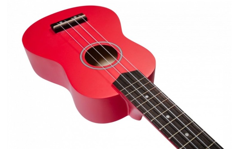 VESTON KUS 15RD - укулеле сопрано, красная
