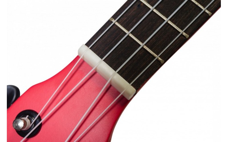 VESTON KUS 15RD - укулеле сопрано, красная