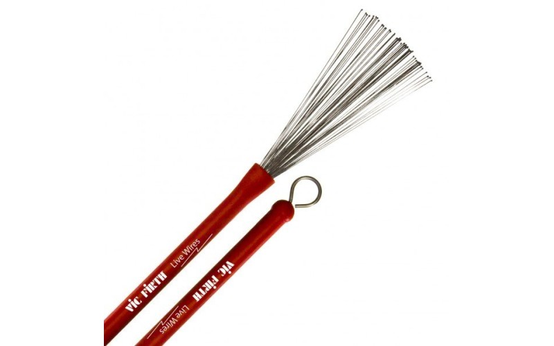 VIC FIRTH LW Live Brush - металлические барабанные щётки с шариками на концах