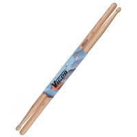 VIGOR 7A ДУБ Барабанные палочки, диаметр 14 мм, длина 397 мм, наконечник Oval