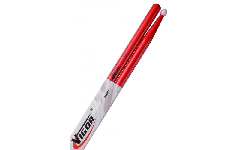 VIGOR VG-CS1 КЛЁН Барабанные палочки, цветные диаметр 14мм, длина 406 мм, нейлоновый наконечник