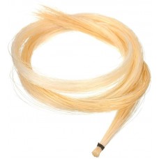 Волос конский отборный HB-25 WH для смычков 4/4-1/8, белый, длина - 78 см, расфасован в дозах для од