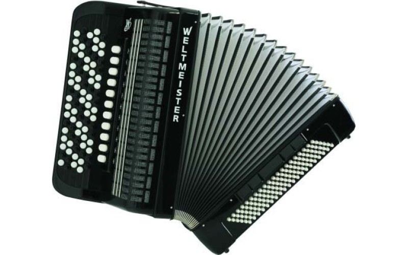 Weltmeister Romance 874 IV 120/87 BK Romance 874 Аккордеон кнопочный 87/120/IV/11/5, черный