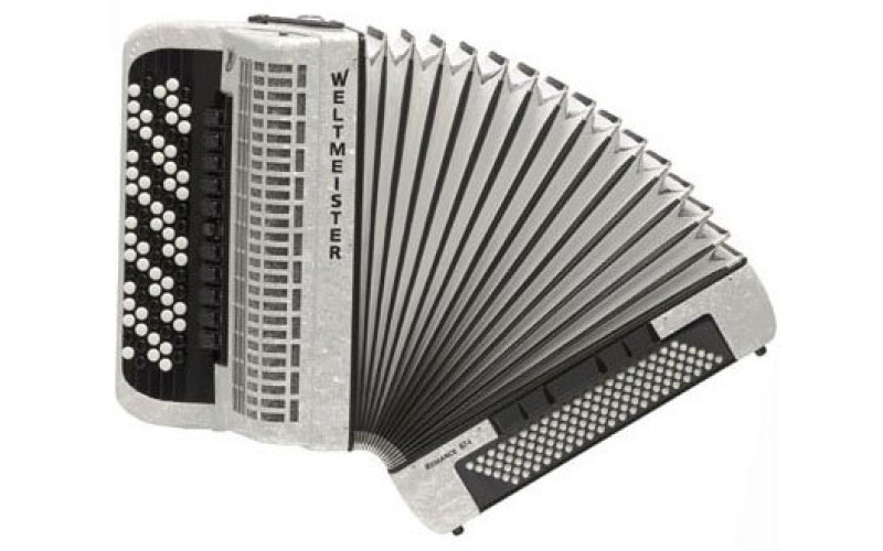 Weltmeister Romance 874 IV 120/87 WH Romance 874 Аккордеон кнопочный 87/120/IV/11/5, белый