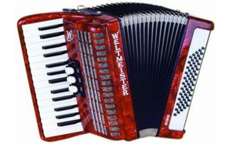 WELTMEISTER Rubin 1/2 BK - аккордеон 30/60/II/3