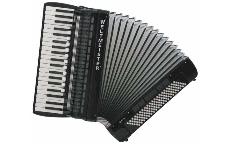 Weltmeister Saphir IV 120/41 BK IS Saphir Аккордеон 41/120/IV/11/5, черный, итальянские пластины