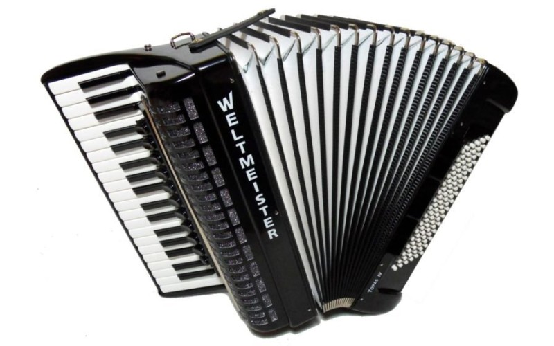 WELTMEISTER Topas 7/8 37/96/IV/11/5 BK - Аккордеон 7/8, черный