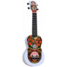 WIKI UK/MATR - гитара укулеле, сопрано, липа, рисунок 