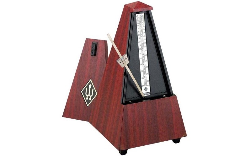 WITTNER 845111 Maelzel Метроном механический без звонка, пластик, цвет красное дерево