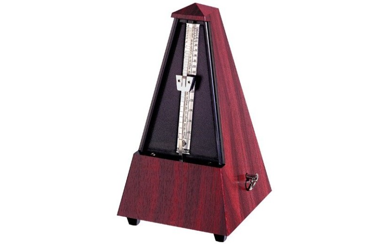 WITTNER 845111 Maelzel Метроном механический без звонка, пластик, цвет красное дерево