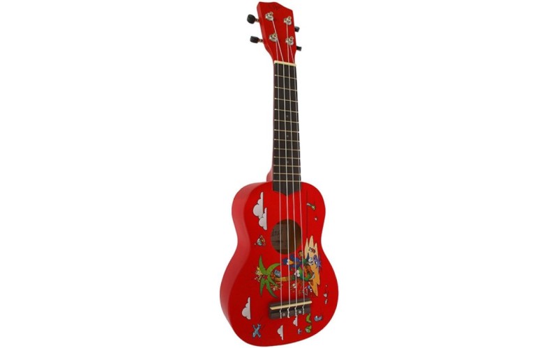 WOODCRAFT UK-300/RD - укулеле (гавайская гитара)