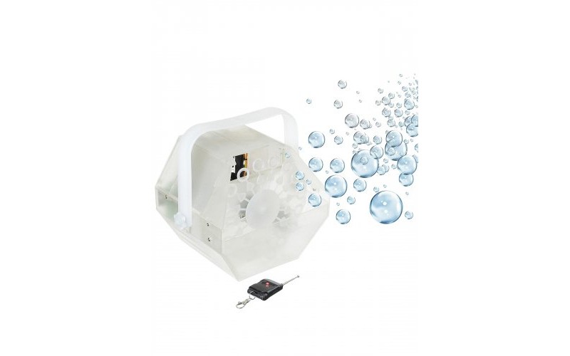 X-POWER X-021A REMOTE Генератор мыльных пузырей со светодиодной подсветкой, беспроводной пульт