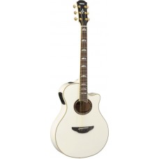 YAMAHA APX1000 Pearl White электроакустическая гитара