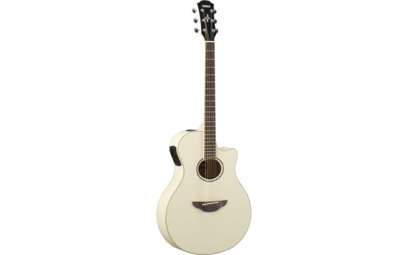 YAMAHA APX600 Vintage White электроакустическая гитара