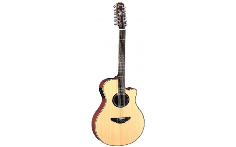 YAMAHA APX700II-12 Natural 12-струнная электроакустическая гитара с вырезом