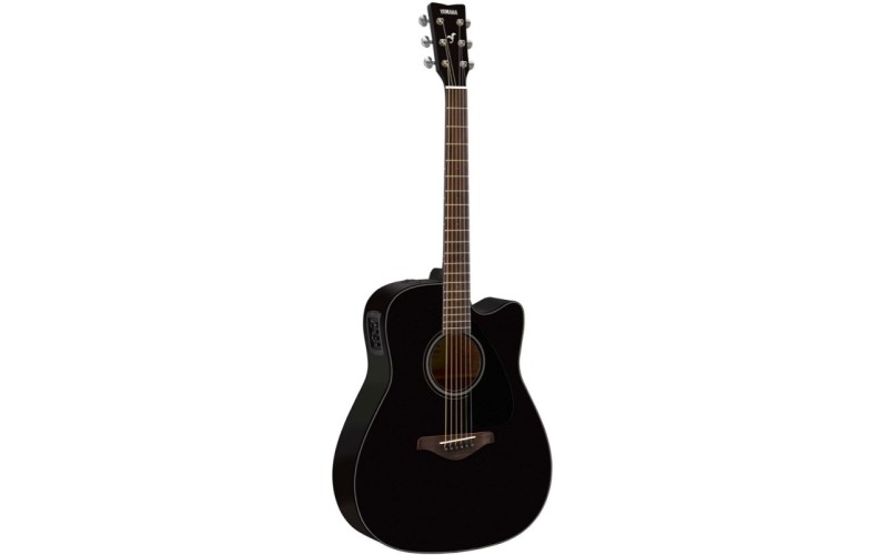 YAMAHA FGX800C Black электроакустическая гитара