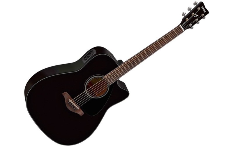 YAMAHA FGX800C Black электроакустическая гитара