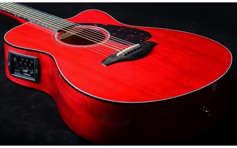 YAMAHA FSX800C Ruby Red электроакустическая гитара