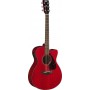 YAMAHA FSX800C Ruby Red электроакустическая гитара