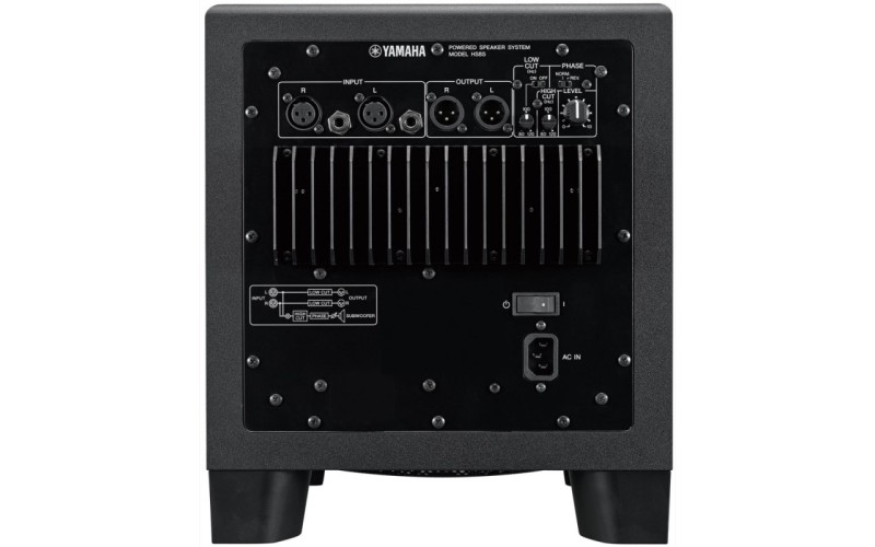 YAMAHA HS8S 8-дюймовый активный сабвуфер с фазоинвертером
