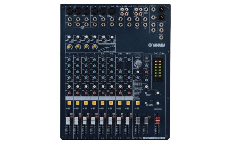 YAMAHA MG124CX-R микшерный пульт со встроенным компрессором и процессором эффектов