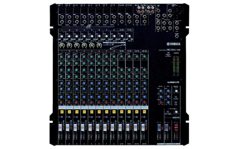 YAMAHA MG166C-USB аналоговый микшер с USB