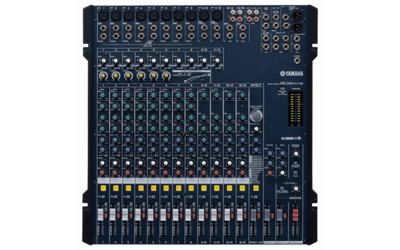 YAMAHA MG166CX USB аналоговый микшер с USB