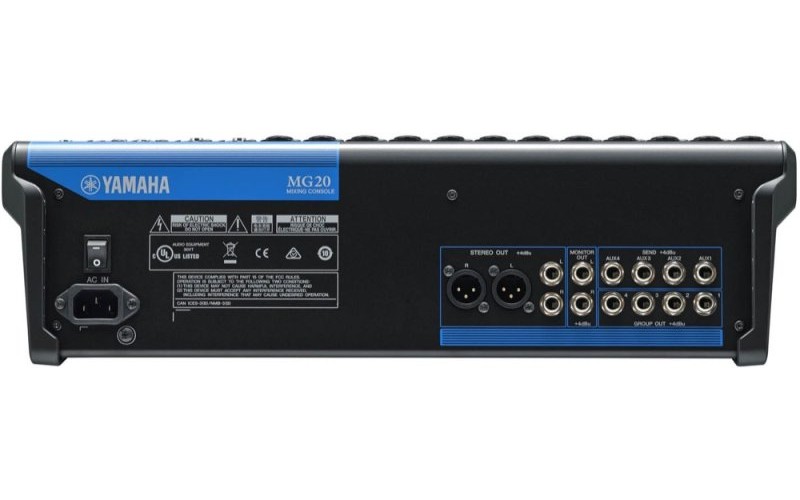 YAMAHA MG20 - микшерный пульт