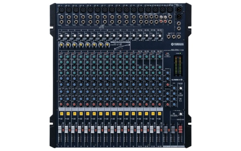 YAMAHA MG206C USB аналоговый микшер с USB